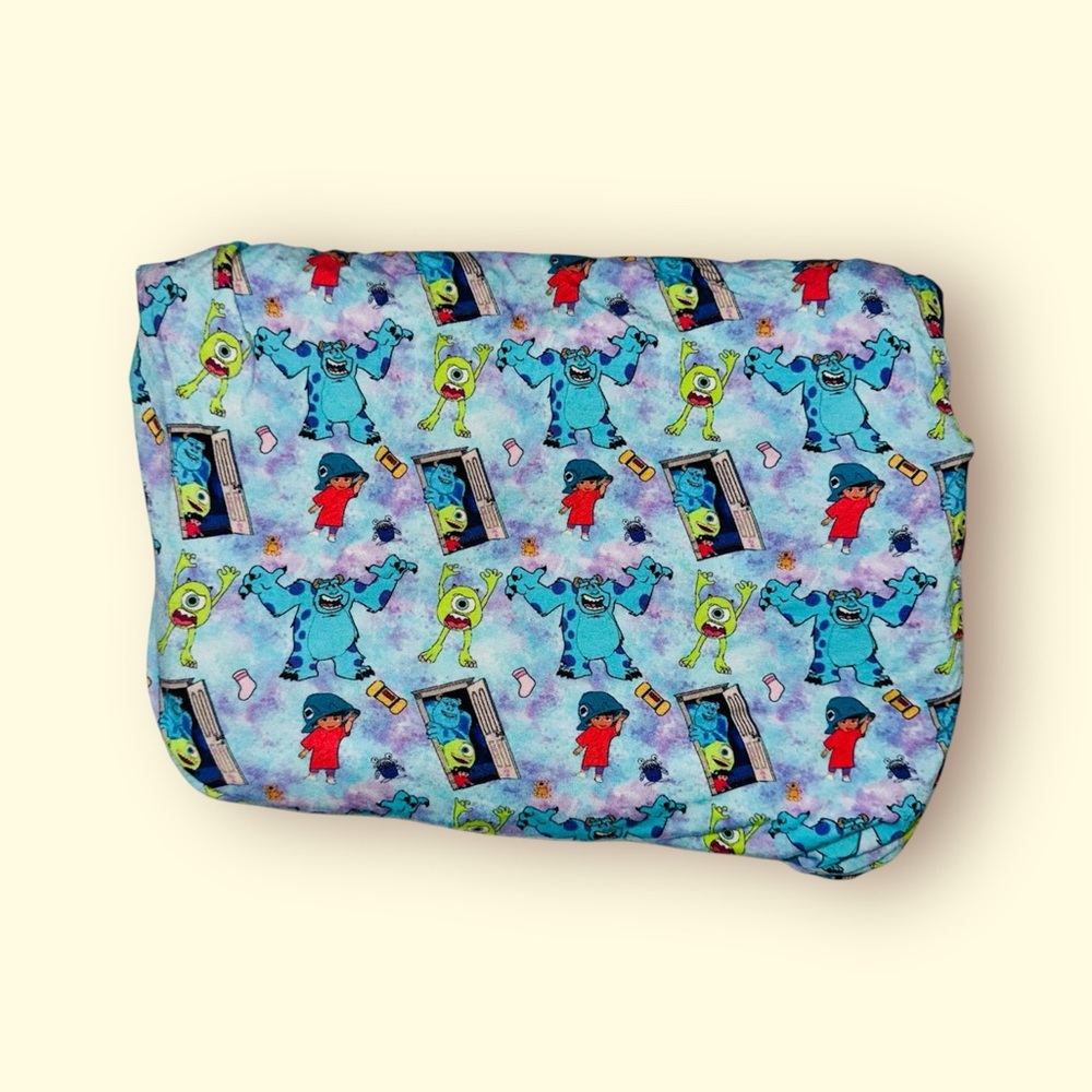 Bamboo Monster Inc Crib Sheet